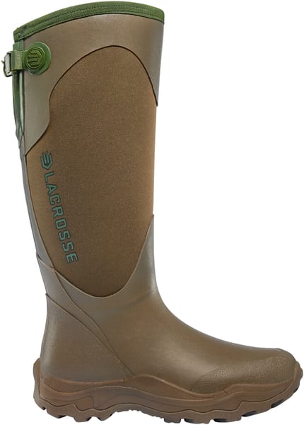 Women&#039;s Alpha Agility Snake Boot 15&quot; Brown/Green