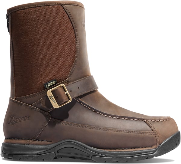 Sharptail Rear Zip 10&quot; Dark Brown