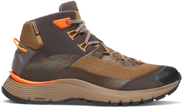 Trail Junction Mid 4&quot; Malt Brown/Poppy Orange