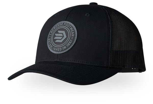 LaCrosse Black Rubber Patch Trucker