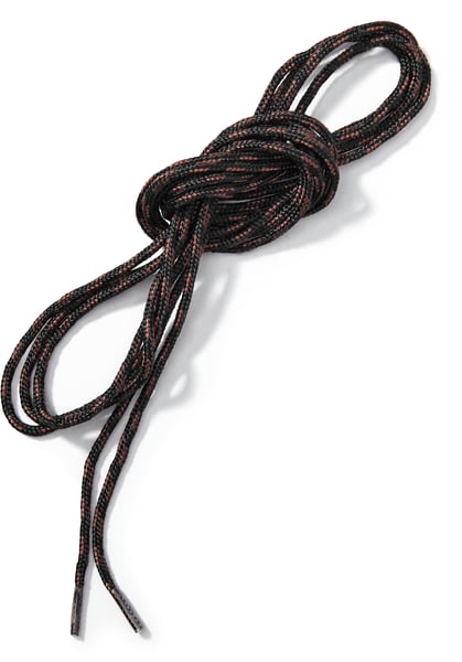 Laces 104&quot; Black Brown Tick