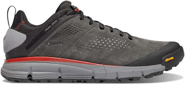 Dark Gray/Brick Red